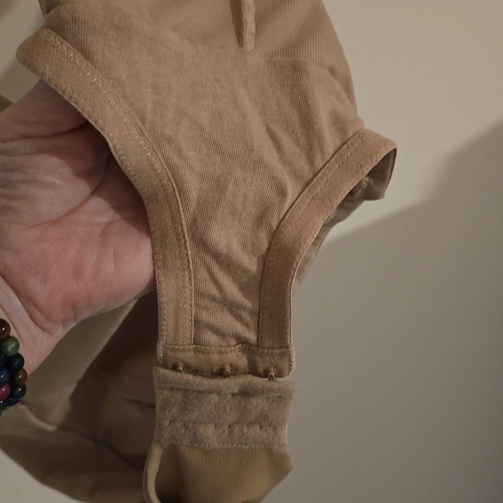 Flexees Beige Nude Shapewear Bodysuit - Picture 5 of 5